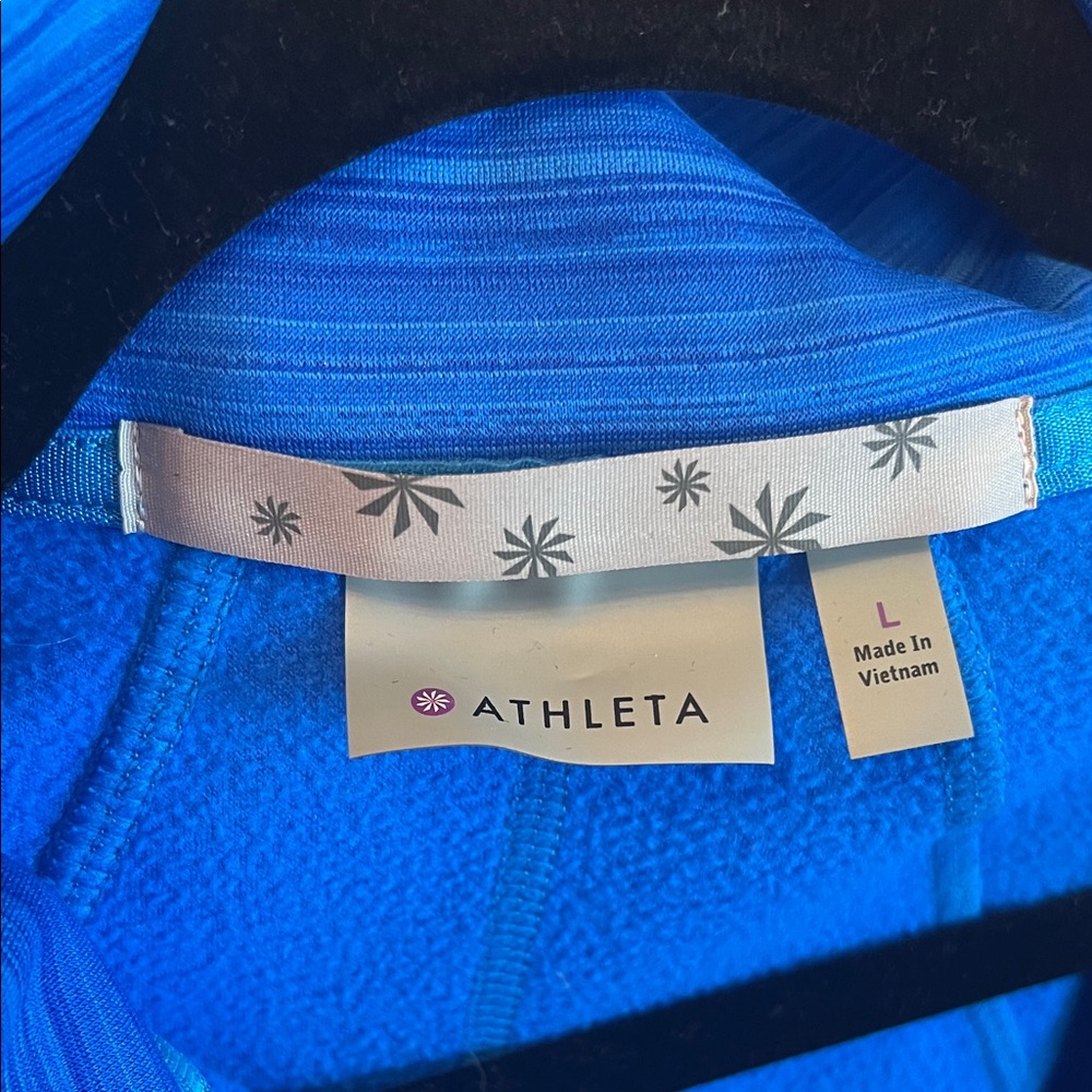 Athleta Blue Zip-Up Hoodie - Picture 6 of 6